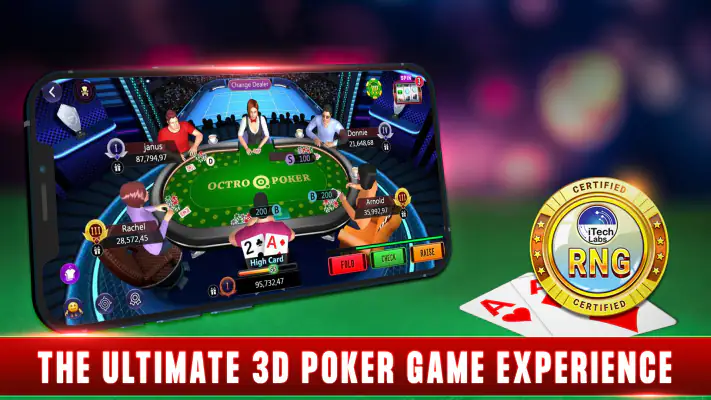 Octro Poker holdem poker games screenshot 1