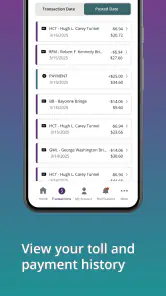 Official E-ZPass NY screenshot
