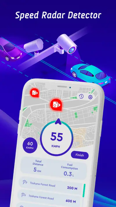 Offline Maps, GPS, Speedometer screenshot 1