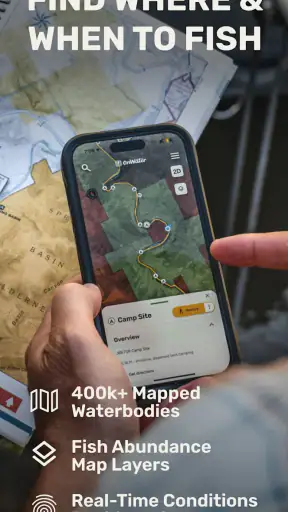 onWater Fish - Fishing Spots screenshot 1