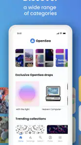 OpenSea: NFT marketplace screenshot