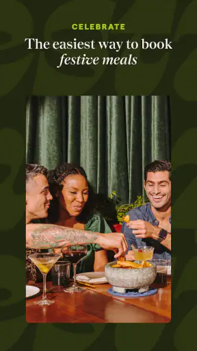 OpenTable screenshot 1