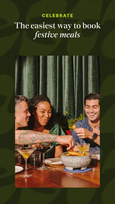 OpenTable screenshot 1
