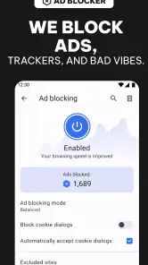 Opera: Private Web Browser screenshot