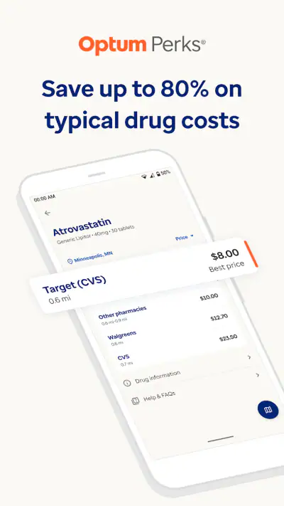 Optum Perks: Rx Discount Card screenshot 1