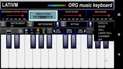 ORG Music Keyboard Simulator screenshot 5