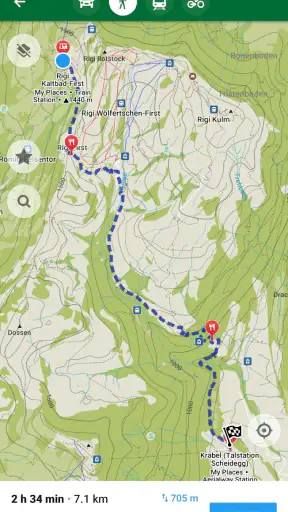 Organic Maps: Hike Bike Drive screenshot 1