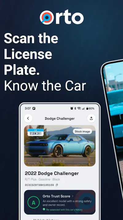 Orto: License Plate VIN Lookup screenshot 1
