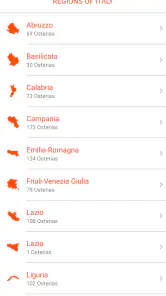 Osterie d'Italia 2025 screenshot
