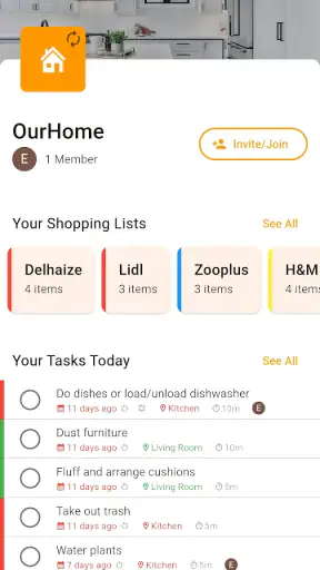 OurHome screenshot 1