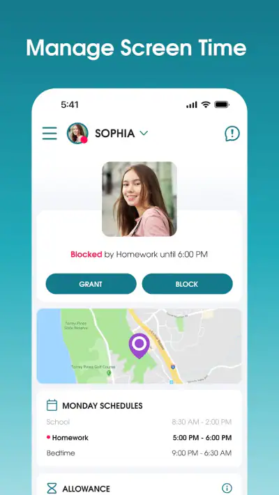 OurPact – Parental Control App screenshot 1
