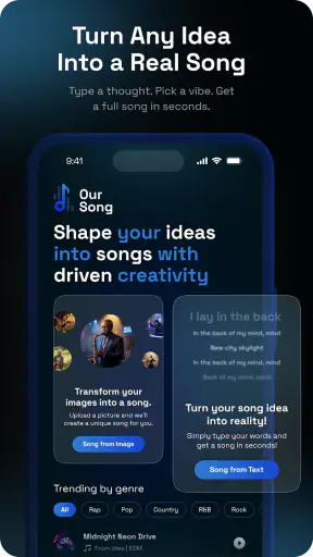 OurSongs: Custom Song Maker screenshot 1