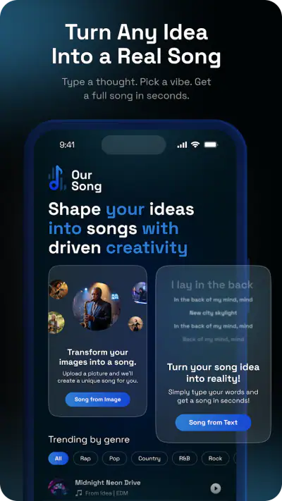 OurSongs: Custom Song Maker screenshot 1
