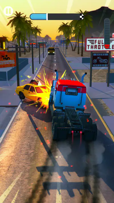Overtake Rush 3D: Car Game screenshot 1