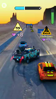 Overtake Rush 3D: Car Game screenshot 2