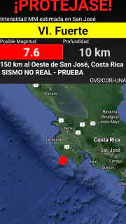 OVSICORI-UNA Alerta Terremotos screenshot 5