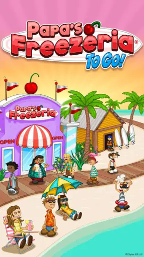 Papa's Freezeria To Go! screenshot 1