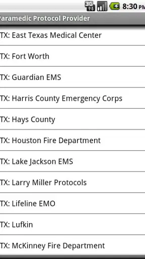 Paramedic Protocol Provider screenshot 1