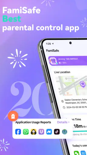 Parental Control App- FamiSafe screenshot 1