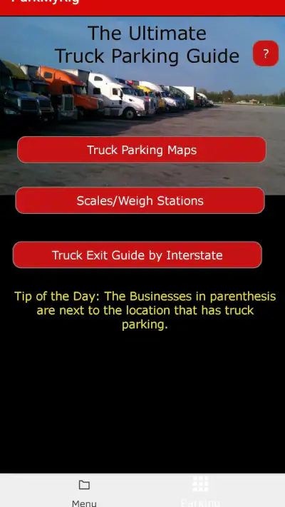 ParkMyRig, Truck Parking Guide screenshot 1