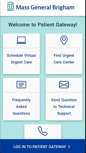 Patient Gateway screenshot 1