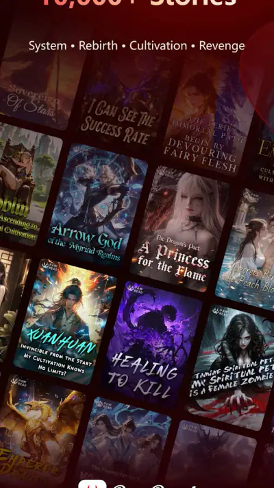 PawRead - Read Fantasy Novels screenshot 1