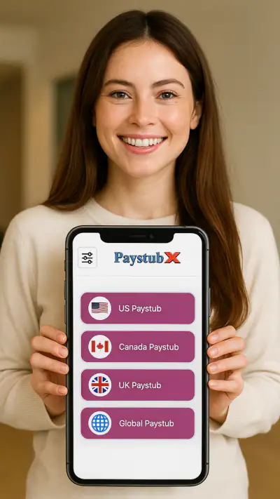 Paystub Generator: Paycheck screenshot 1