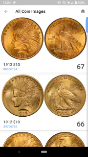 PCGS CoinFacts - U.S. Coin Val screenshot 6