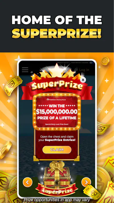 PCH+ - Real Prizes, Fun Games screenshot 1