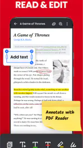 PDF Reader - PDF Editor screenshot