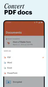 pdfFiller Edit, fill, sign PDF screenshot