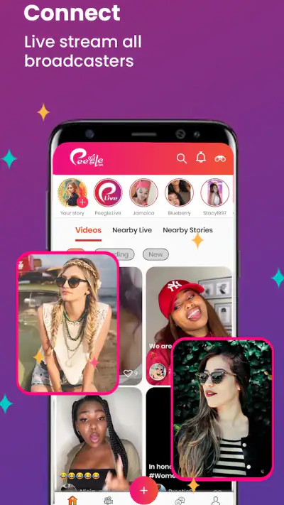 Peegle Live - Live Stream screenshot 1