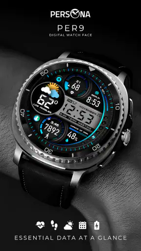 PER9 Sport Watch Face Mesa screenshot 1