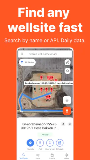 Petrix Maps Oilfield Navigator screenshot 1