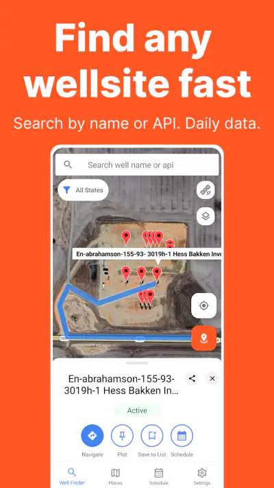 Petrix Maps Oilfield Navigator screenshot 1