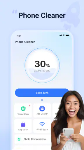 Phone Cleaner Launcher screenshot 1