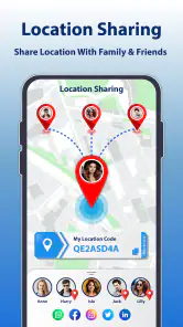 Phone Number Location screenshot