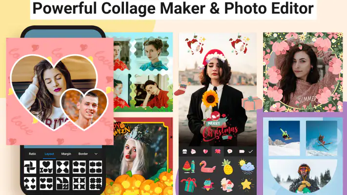 Photo Collage Maker,Pic Editor screenshot 1