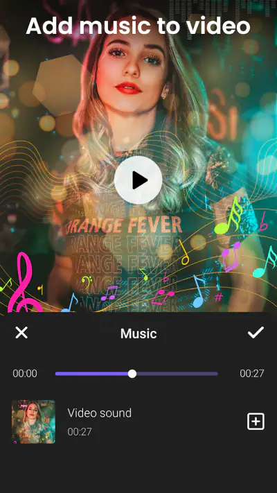 Photo Video Maker with Music screenshot 1