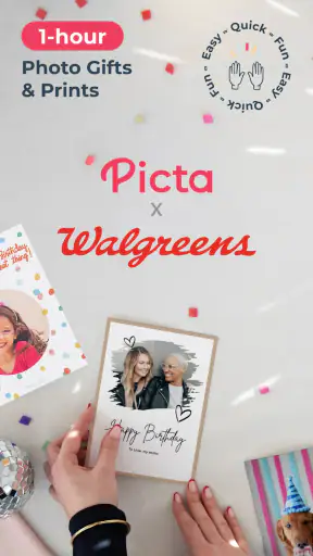 Picta x Walgreens Photo Print screenshot 1