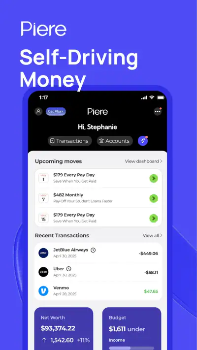 Piere: Budget, Plan, Save screenshot 1