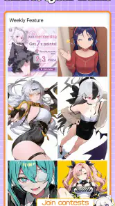 PixAI: AI Anime Art Generator screenshot