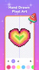 Pixel Coloring-Color by number screenshot