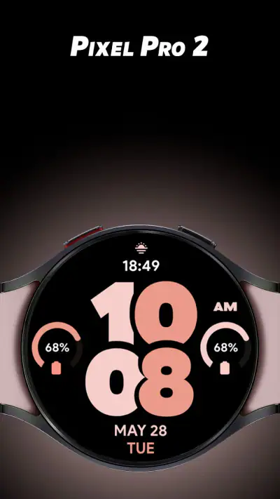 Pixel Pro 2 - Watch face screenshot 1
