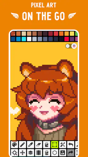 Pixel Studio: pixel art editor screenshot 1