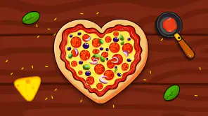 Pizza Maker Kids Cooking Games screenshot 1