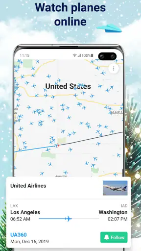 Planes Live - Flight Tracker screenshot 1