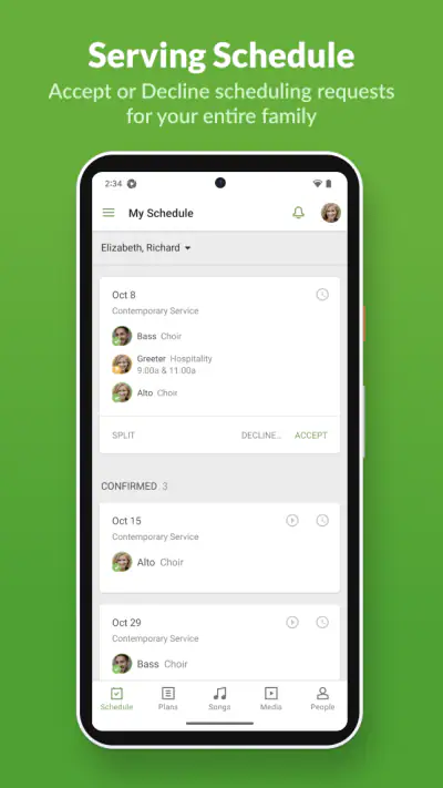 Planning Center Services screenshot 1