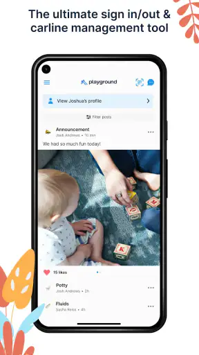 Playground: Child Care App screenshot 1