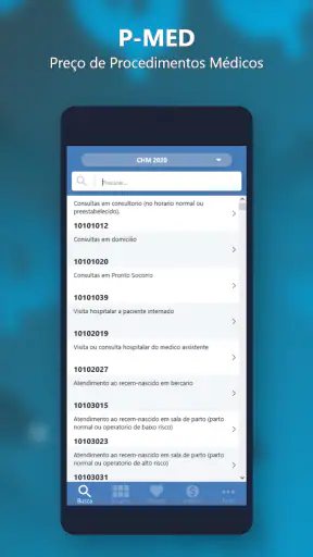 PMED - Preço de Procedimento screenshot 1